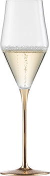RAVI Eisch golden Champagne glasses
