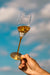 RAVI Eisch golden Champagne glasses